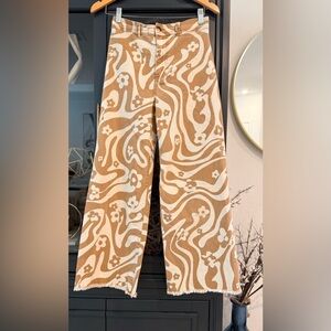 Billabong Pants in Tan and Cream